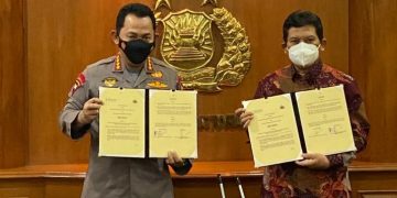 Kapolri dan Dirut BPJS Kesehatan Sepakat Tingkatkan Pelayanan Kesehatan Pengguna Jalan