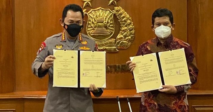 Kapolri dan Dirut BPJS Kesehatan Sepakat Tingkatkan Pelayanan Kesehatan Pengguna Jalan