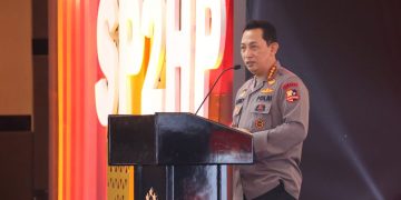 Lauching SP2HP Online, Kapolri: Semoga Tidak Ada Lagi Sumbatan Komunikasi