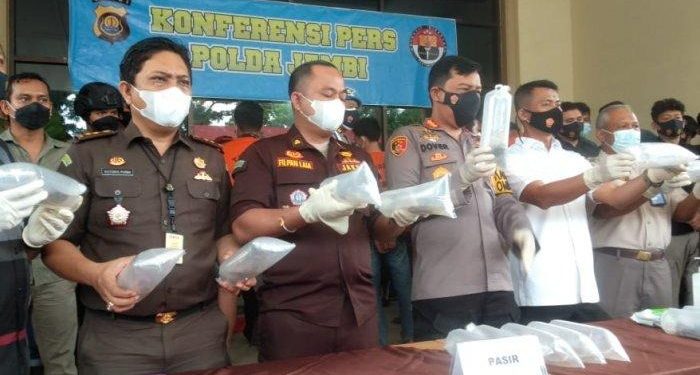 Satgas Benur Polda Jambi Berhasil Gagalkan Penyeludupan Benih Baby Lobster Senilai 25 Miliar