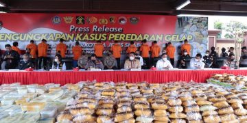 Satgas Merah Putih Polri ungkap peredaran Narkoba 2,5 ton sabu
