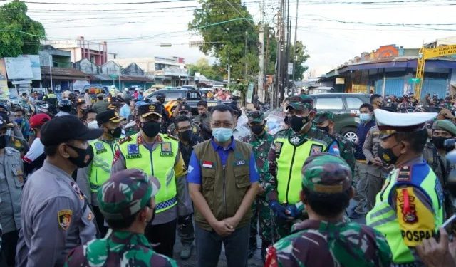 Jelang Idul Fitri 1442 H, Kapolda dan Forkopimda Provinsi NTB lakukan patroli bersama di Kota Mataram