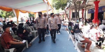 Kapolda Kepri Tinjau Langsung Posko PPKM dan Wilayah Zona Merah di Kota Batam