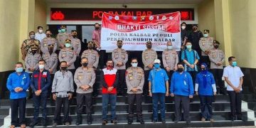 KSBSI apresiasi Polda Kalbar atas bakti sosial yang diberikan pada pekerja yang terdampak Covid-19