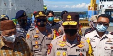 Larangan mudik lebaran 2021, Kapolda Babel tinjau pelabuhan gelap di Bangka Barat