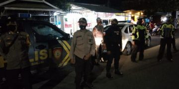 Patroli Biru Polres Sinjai, Antisipasi Gangguan Kamtibmas dan Imbau Patuhi Prokes