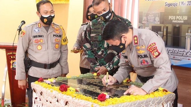 Tingkatkan pelayanan masyarakat, Kapolda Bali resmikan pos Polisi Pancasari