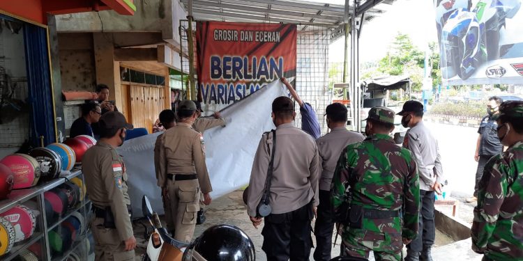 Tim Gabungan TNI-Polri dan Satpol PP Gelar Operasi Yustisi, 5 Warga Terjaring