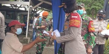 Cegah Kenaikan Kasus COVID-19, Polres Pelabuhan Tanjung Priok Gelar Sosialisasi Prokes