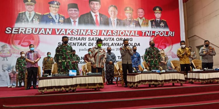 Polda Kaltim Mampu, Vaksin Ditambah Dua Kali Lipat