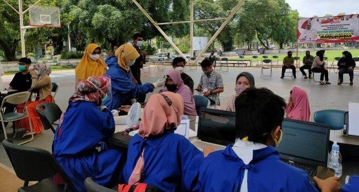 Program Akselarasi Vaksinasi Nasional, Polres HSS Gelar Vaksin untuk Masyarakat