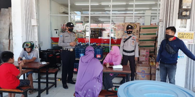 Tekan Penyebaran Covid-19, Polsek Ukui Setiap Hari Gelar Operasi Yustisi