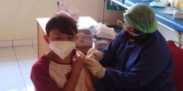 Bantu Percepatan, Polres Kulon Progo Vaksinasi 149 Anak