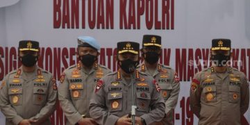 Polri Beri Penghargaan Kepada Relawan Program Vaksinasi Merdeka