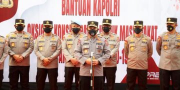 Kapolri Lepas Bantuan 1.000 Oksigen Konsentrator Buat Pasien Covid Dan RS