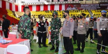 Vaksinasi Merdeka Candi Karanganyar, Dandim: Tak Ada Istilah Vaksin TNI, Polri atau Pemkab