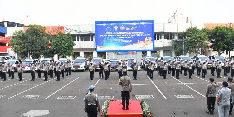 Korlantas Polri Dukung PON XX 2021 di Papua, Berikan 51 Unit Kendaraan