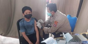 Vaksinasi Merdeka Intan 2021 Polresta Banjarmasin, Diserbu Warga