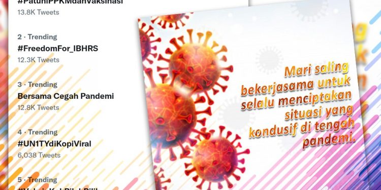 Patuhi PPKM dan Vaksinasi Untuk Indonesia Bebas dari Pandemi