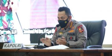 Arahan Kapolri ke Forkopimda Kalbar Terkait Penanganan Covid-19