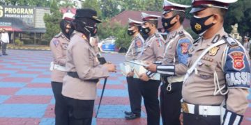 Peringati Hari Lalu Lintas Bhayangkara ke-66, Ini Pesan Kapolres Subang