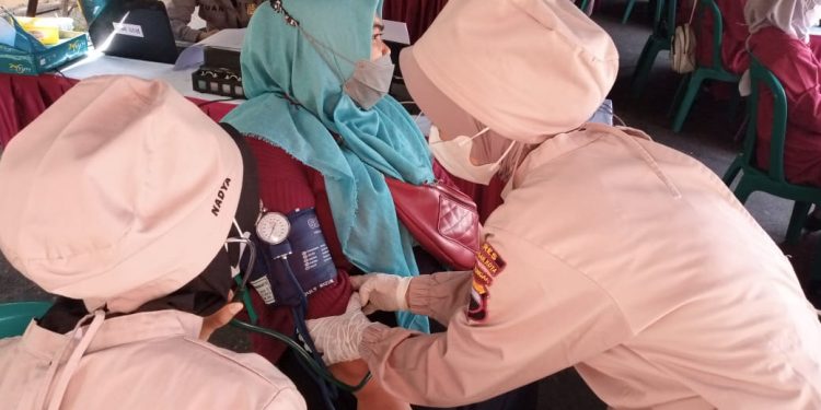 Selalu dibanjiri warga untuk divaksin, Gerai Vaksin Presisi Polres Pekalongan Kota layani vaksinasi Dosis Ke 2
