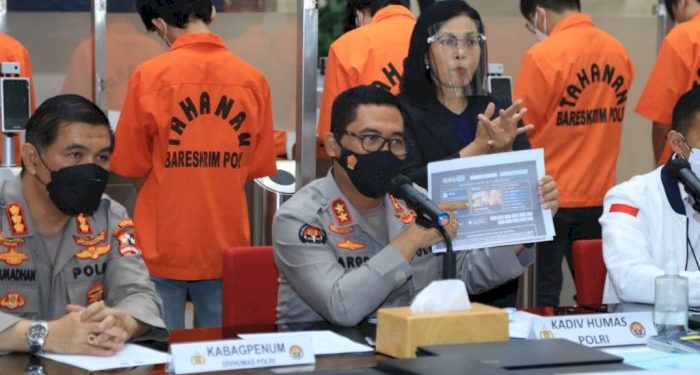 Bareskrim Tangkap 19 Remaja Yang Susupi Iklan Judi Online di Situs Pemerintahan