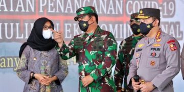 Panglima TNI dan Kapolri Apresiasi Kekompakan Banyuwangi Genjot Vaksinasi