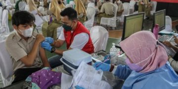 Polda Lampung Salurkan 23.061 Dosis Vaksin Covid-19