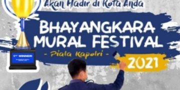 Polri Gelar Festival Mural Piala Kapolri 2021