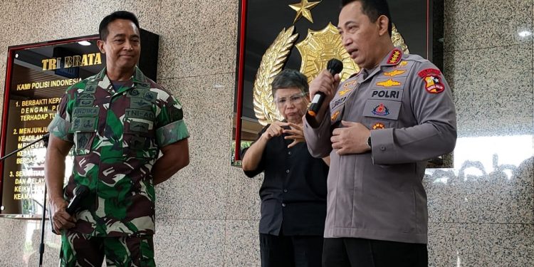 Pertemuan Panglima TNI dengan Kapolri, Bahas Sinergitas hingga Tugas dari Jokowi