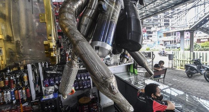 Dampak Operasi Zebra, 5 Bengkel Knalpot Bising di Jakbar Ditegur Polisi