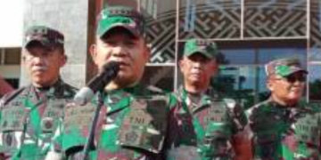 Di Depan Kapolri, KSAD Jenderal Dudung: Sinergitas TNI-Polri Tidak Pernah Padam Luar Biasa