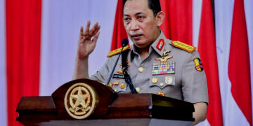 Kapolri Pimpin Kenaikan Pangkat 8 Perwira Tinggi Menjadi Inspektur Jenderal