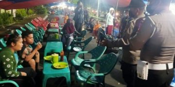 Cegah Penyebaran Covid-19, Polres Pematangsiantar Gelar Operasi Yustisi Malam Hari