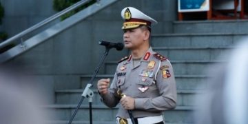 Korlantas Polri Gelar Latihan Personel Operasi Lilin 2021 Jelang Nataru
