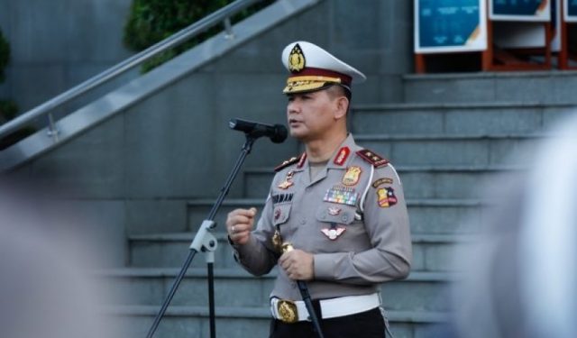 Korlantas Polri Gelar Latihan Personel Operasi Lilin 2021 Jelang Nataru