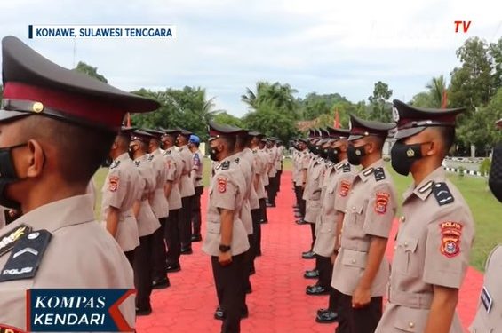 Polda Sultra Lahirkan 225 Anggota Polri Baru