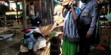 Polsek Semen Tegur Lisan 12 Pelanggar Prokes Saat Operasi Yustisi