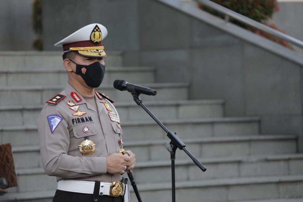Kakorlantas Firman Harap Polisi Lalin Kreatif-Jaga Nama Baik Institusi