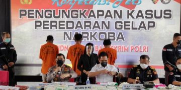 Bareskrim Polri Sita 84 Kilogram Sabu dan Ganja 20 Kilogram di Aceh