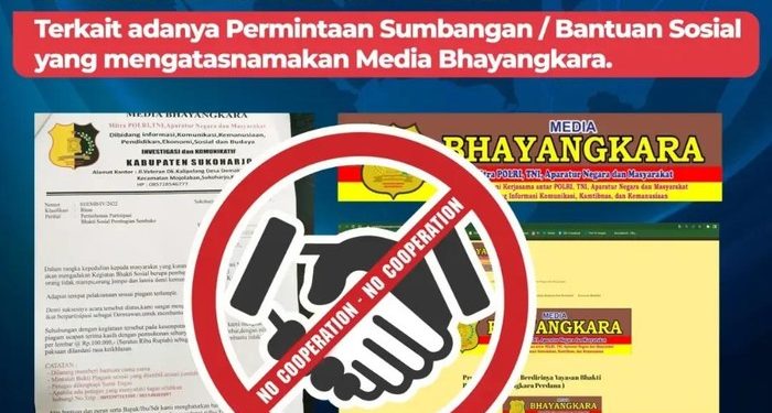 Ada Laporan Permintaan Sumbangan, Polisi: Media Bhayangkara Bukan dari Polri