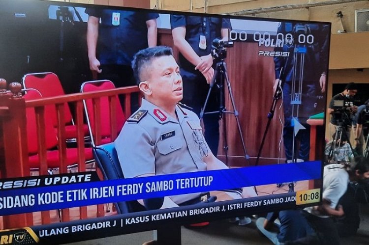 hasil sidang etik ferdy sambo