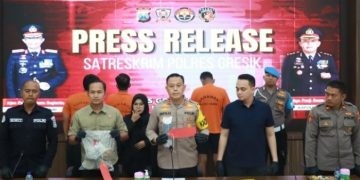 Polres Gresik Pres Rilis Kasus Kerusuhan Supporter Gresik United
