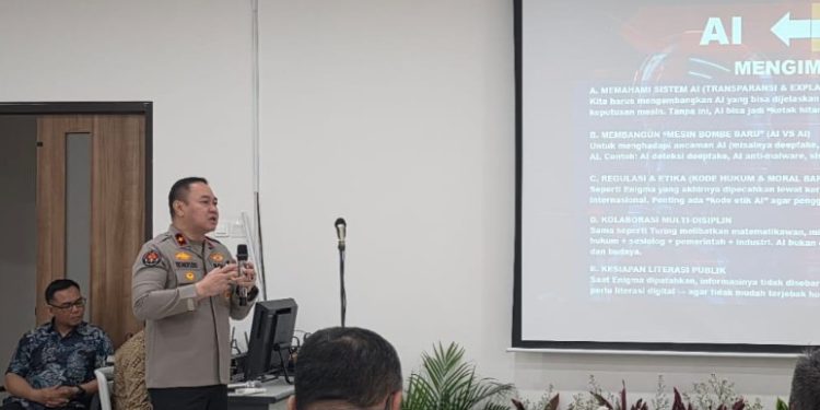 Brigjen. Pol. Trunoyudo Wisnu Andiko, S.I.K., selaku Karo Penmas Divhumas Polri