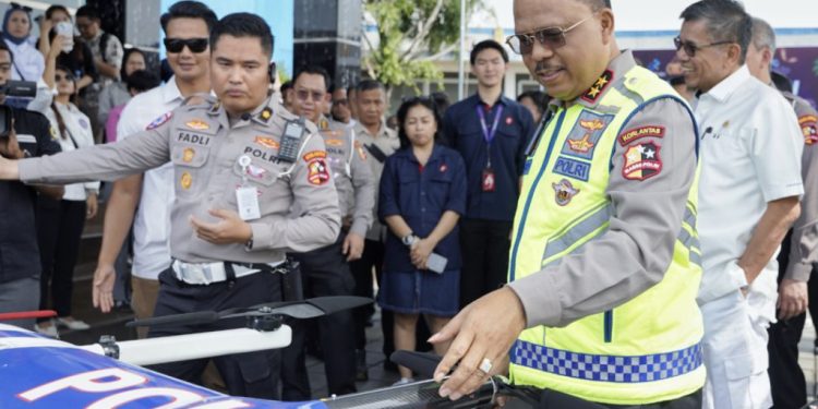 Kakorlantas di Command Center KM 29 pada Jumat (28/11/2025).