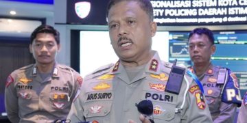 Kepala Korps Lalu Lintas (Kakorlantas) Polri Inspektur Jenderal Polisi Agus Suryonugroho mengecek kesiapan Smart City Yogyakarta