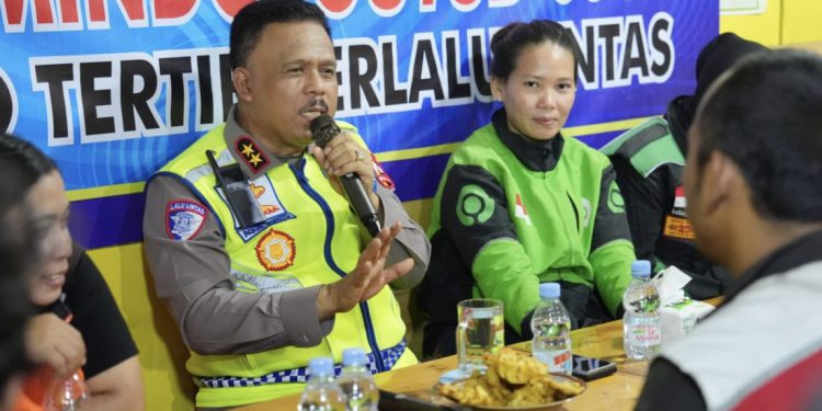 Kakorlantas Polri Sapa Ojol Yogyakarta, Perkuat Keselamatan Lalu Lintas