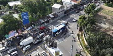 ETLE Drone Presisi Pantau Lalin Pasar Minggu-MT Haryono 1