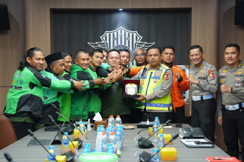 komunitas ojol Jambi bertemu Kakorlantas Polri di Jakarta
